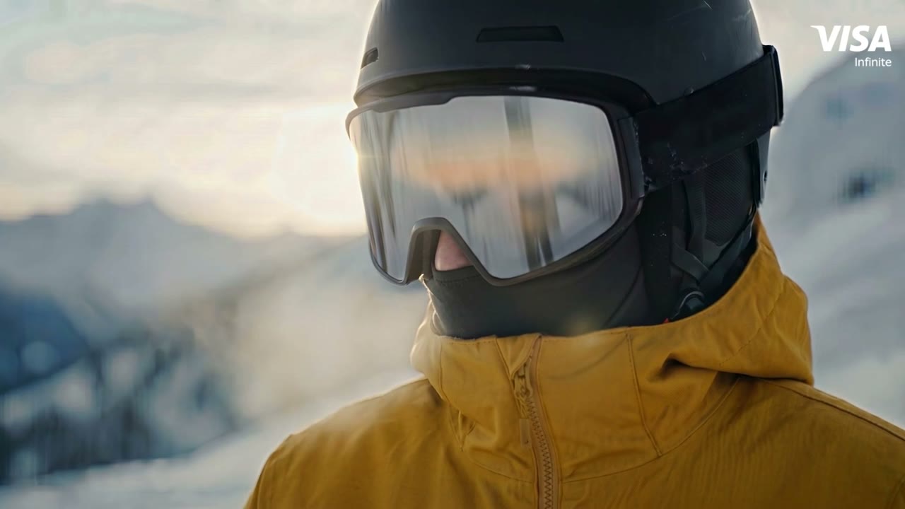 Visa Infinite "Con Visa, el invierno se vive así" · Luca Castello
